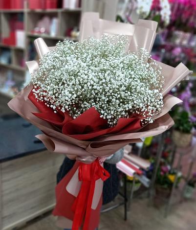 Букет цветов из: Гипсофила в Коряжме