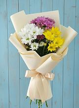 Букет цветов из:  Хризантемы в Коряжме