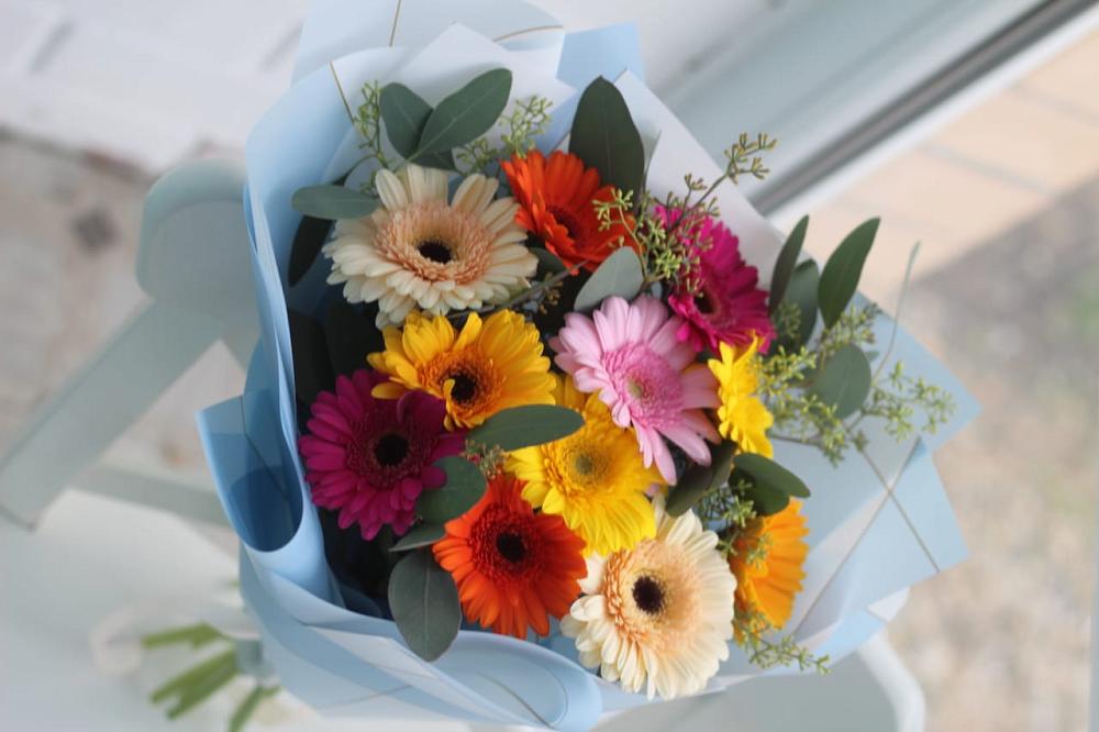 Букет цветов из: Герберы в Коряжме