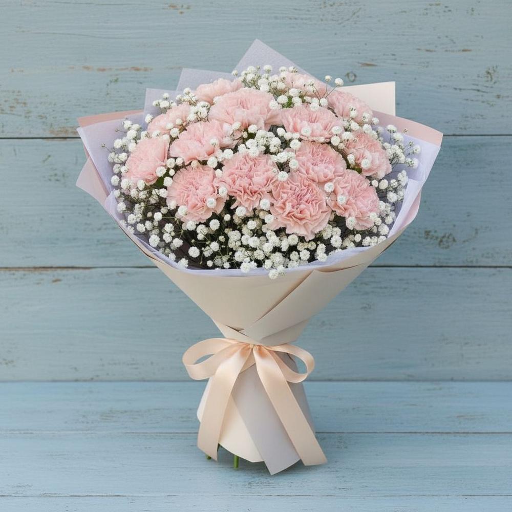 Букет цветов из: Гвоздики в Коряжме