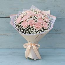 Букет цветов из:  Гвоздики в Коряжме