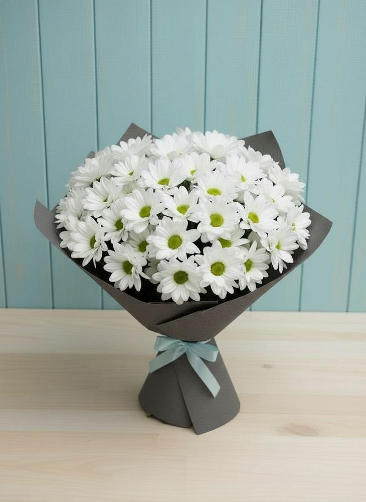 Букет цветов из: Хризантемы в Коряжме