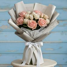 Букет цветов из:  Розы в Коряжме