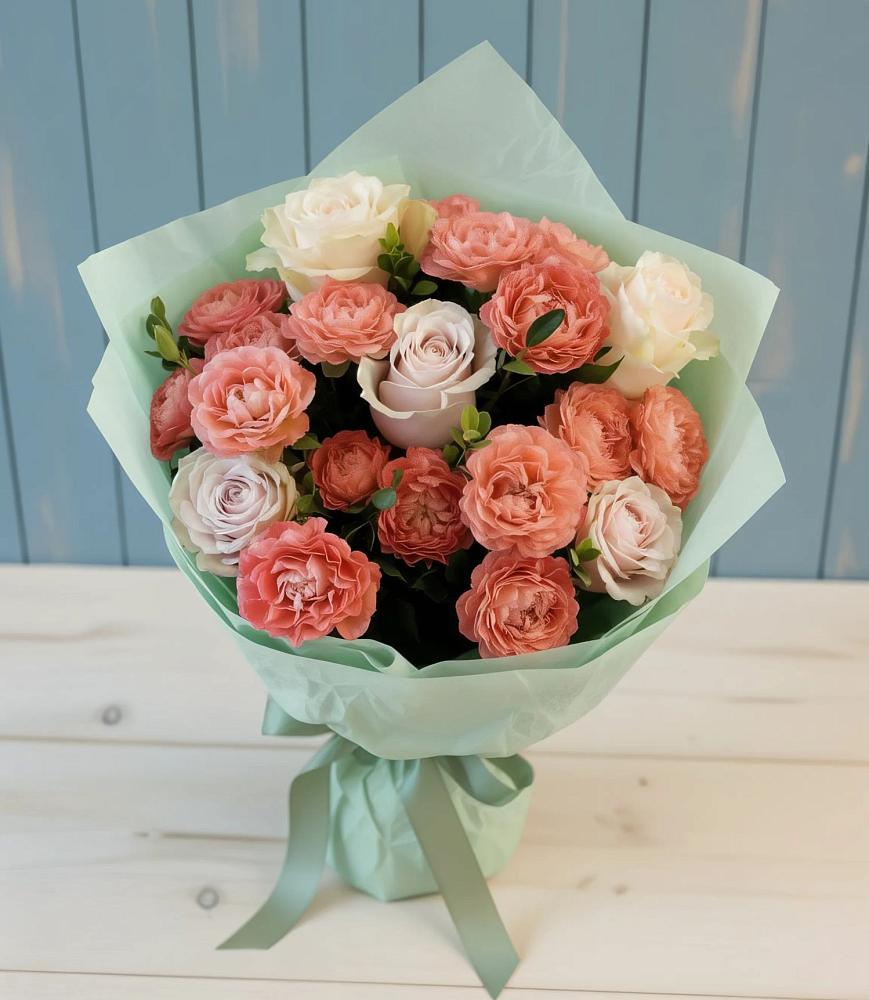 Букет цветов из: Розы в Коряжме