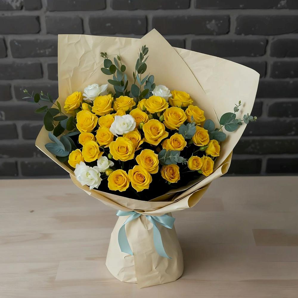 Букет цветов из: Розы в Коряжме