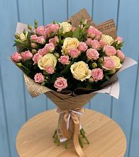 Букет цветов из:  Розы в Коряжме