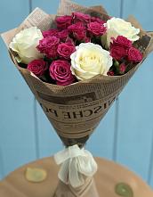 Букет цветов из:  Розы в Коряжме