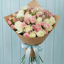 Букет цветов из:  Розы в Коряжме